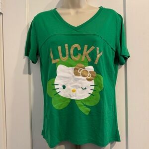 Hello Kitty Green Lucky Top